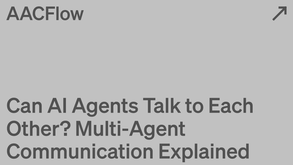 Can AI Agents Talk to Each Other? Multi-Agent Communication Explained